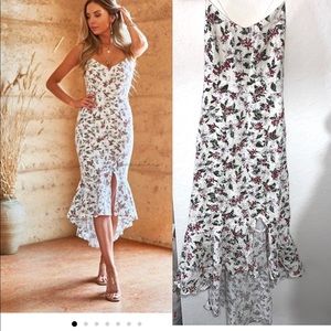 Michaela Jaus Floral Dress. Spring, Wedding Guest